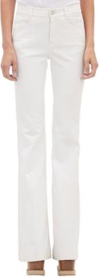 Stella Mccartney High-waist Flare Jeans-white