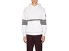 Ovadia & Sons Men's Checked Cotton Hoodie