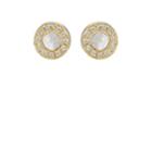 Jennifer Meyer Women's Mother-of-pearl & Diamond Stud Earrings - White