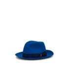 Borsalino Men's Fur Felt Fedora - Royal Blue