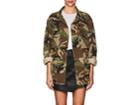 Adaptation Women's Embroidered Camouflage Cotton Field Jacket