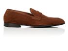 Doucal's Men's Suede Penny Loafers