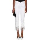 Frame Women's Le High Straight Jeans - White