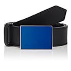 Calvin Klein 205w39nyc Men's Plaque-buckle Belt-blue