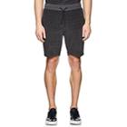 Theory Men's Essential Cotton Terry Sweatshorts-charcoal