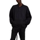 Fear Of God Men's Cotton French Terry Henley Sweatshirt - Black