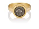 Eli Halili Women's Ancient Corinthian Helmet Coin Ring