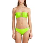 Mikoh Women's Sunset Neon Bandeau Bikini Top - Lime Green