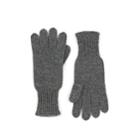 Barneys New York Women's Cashmere Gloves - Gray