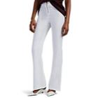 Maison Di Prima Women's Nancy Linen Flared Trousers - White