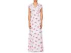 Bytimo Women's Floral Crepe Wrap Maxi Dress