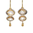 Judy Geib Women's Double-drop Earrings - Gold, Silver