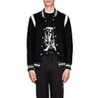 Givenchy Men's 4g-embroidered Virgin Wool Jacket - Black