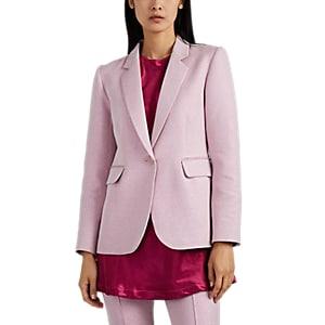 Sies Marjan Women's Mason Iridescent One-button Blazer - Pink