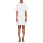 Lisa Perry Women's Flounce Flyaway Dress-white