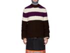 Calvin Klein 205w39nyc Men's Striped Wool-mohair Oversized Sweater