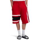 Givenchy Men's Colorblocked Cotton Basketball Shorts - Red