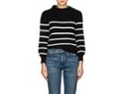 Co Women's Striped Wool-cashmere Sweater