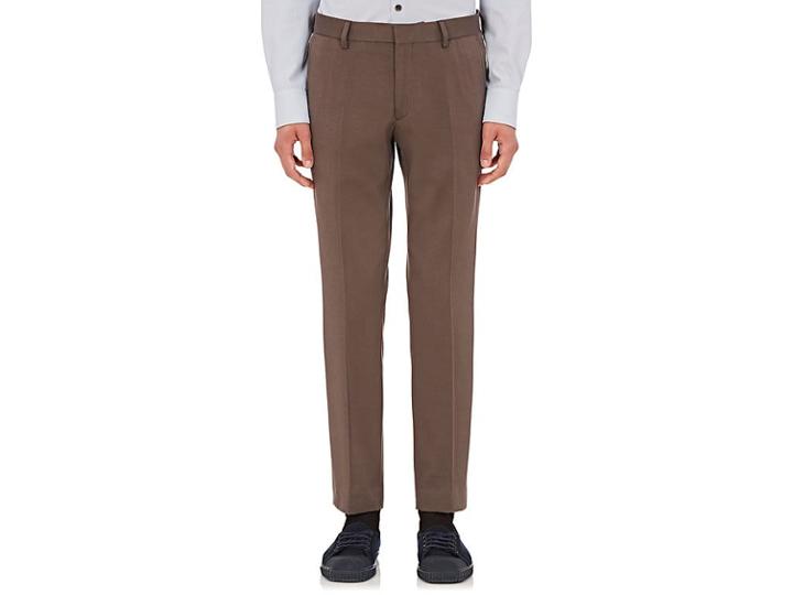 Dries Van Noten Men's Patrini Cotton-blend Crop Trousers