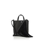 Proenza Schouler Women's Hex Small Fringed Leather Tote Bag - Black