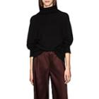 The Row Women's Mandel Wool-cashmere Sweater - Black