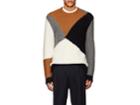 Theory Men's Colorblocked Merino Wool Sweater