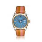 La Californienne Women's Rolex 1970s Oyster Perpetual Date Watch - Blue