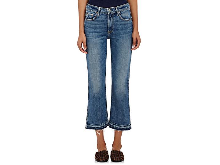 Grlfrnd Women's Joan Crop Flared Jeans