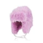 Landlord Men's Faux-fur Trapper Hat - Purple