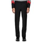 Givenchy Men's Wool-mohair Slim Trousers-black