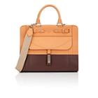 Fontana Milano 1915 Women's A Small Leather Satchel-natural, Brown