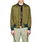 Ps By Paul Smith Men's Ripstop Bomber Jacket-green
