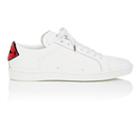 Saint Laurent Men's Sl/01 Leather Sneakers-white
