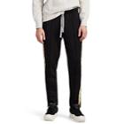 Ovadia & Sons Men's Graphic-striped Tech-jersey Track Pants - Black