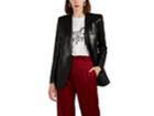 Saint Laurent Women's Leather One-button Blazer