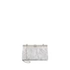 Christian Louboutin Women's Palmette Lace Clutch - Silver