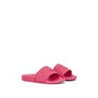 Gucci Kids' Logo Rubber Slide Sandals - Pink