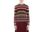 Prada Women's Striped Wool Crewneck Sweater
