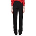 Givenchy Women's Classic Wool High-waist Trousers-black