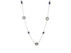 Zoe Women's Diamond & Sapphire Necklace