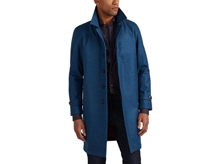Barneys New York Men's Wool-cashmere Topcoat