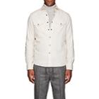 Brunello Cucinelli Men's Western-style Cotton Twill Shirt - Beige, Tan