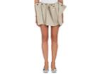 Y/project Women's Pleated Cotton Twill Miniskirt