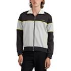 Givenchy Men's Colorblocked Tech-jersey Track Jacket - Gray