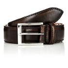 Harris Men's Smooth Leather Belt-brown