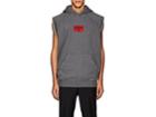 Givenchy Men's Logo Distressed Cotton Fleece Boxing Hoodie