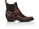 Calvin Klein 205w39nyc Men's Tipped-strap Leather Chelsea Boots