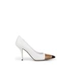 Burberry Women's Annalise Patent Leather Pumps - White