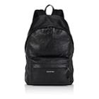 Balenciaga Men's Arena Leather Backpack-black
