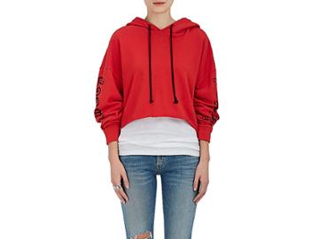 Adaptation Women's Hollywood Forever Cotton Cutoff Hoodie